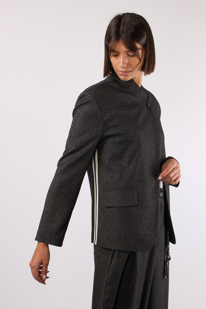 Giacca Sale Pepe Banda Lateral Moro/nero-6