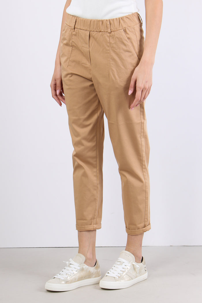 Pantalone Elastico Cotone Legg Biscotto-3