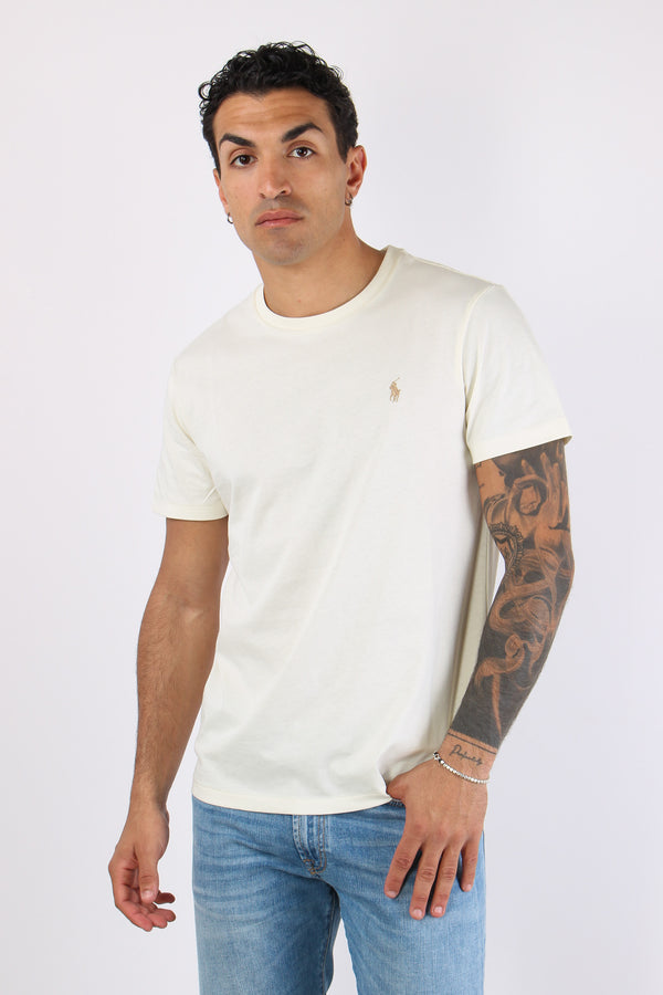 T-shirt Custom Slim Fit Cream