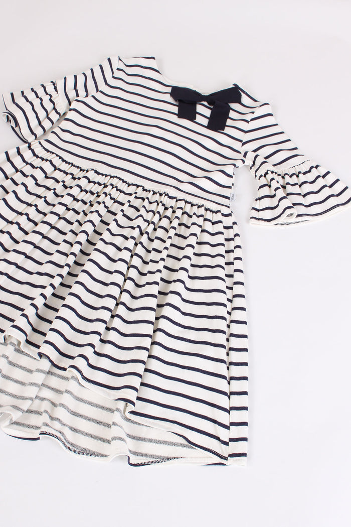 Abito Jersey Riga Blu/bianco-4