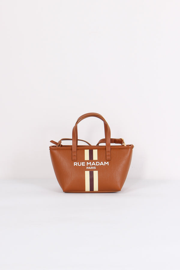 Mini Shopping Banda Monogram Cognac