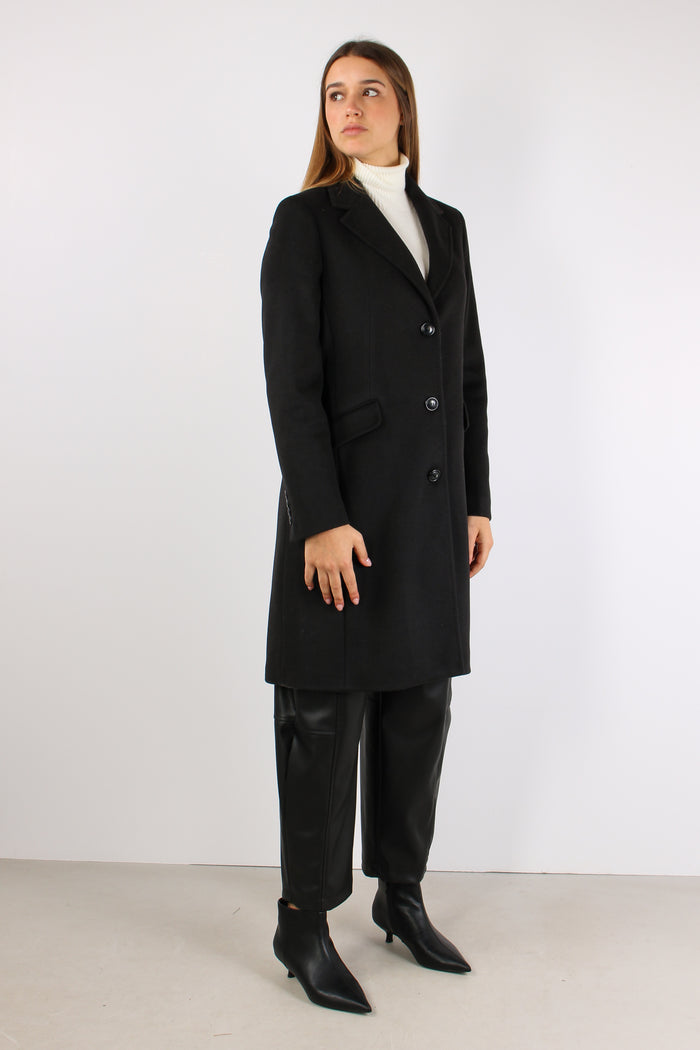 Cappotto New York Collo Lancia Nero-9