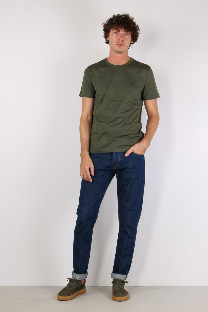 T-shirt Cotone Fiammato Bosco