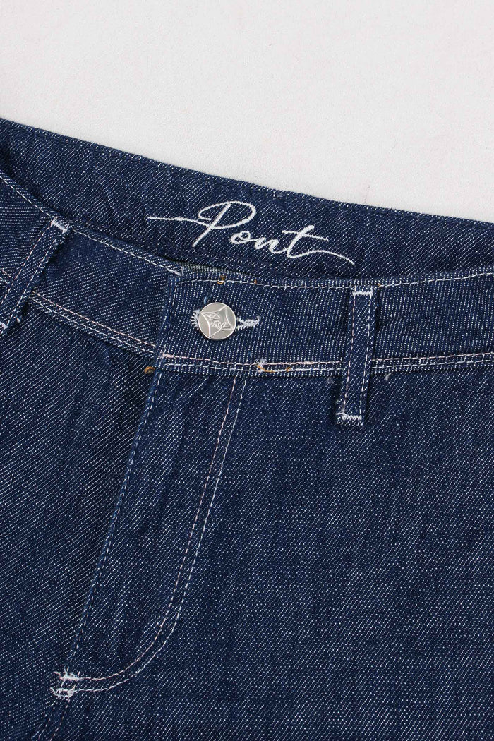 Pantalone Palazzo Tasca America Navy-8