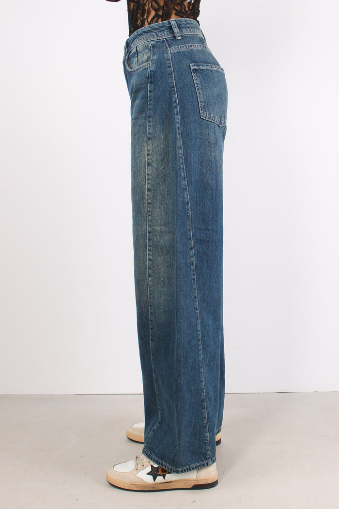Denim Palazzo Vita Media Denim Scuro-4