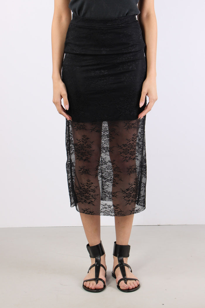 Gonna Tubo Pizzo Nero-2