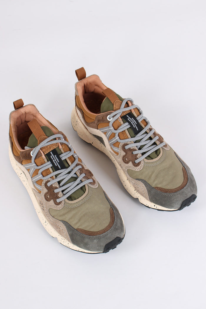 Sneakers Yamano Suede Nylon Grey/onion-6