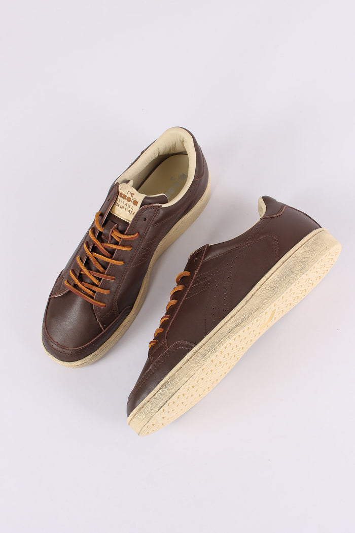 Sneakers Presitge  Brogue Marrone/gomma-2