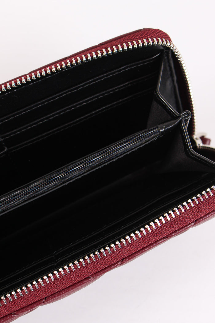 Zip Around Matelasse Double G Mosto-6