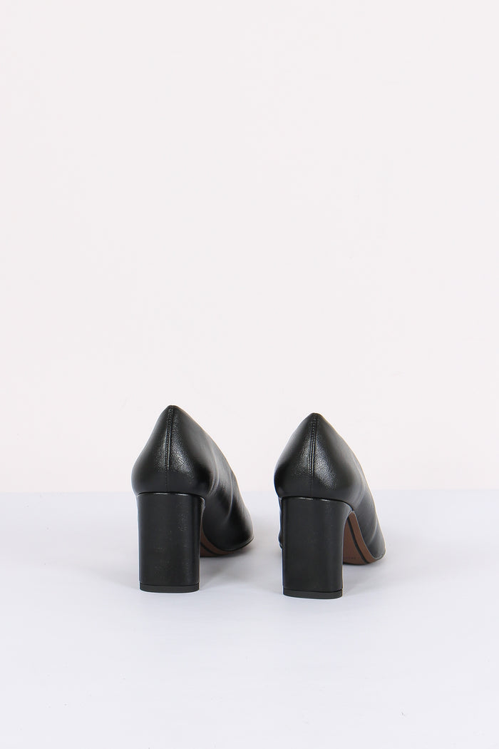 Decollete Tacco Banana Nero-3