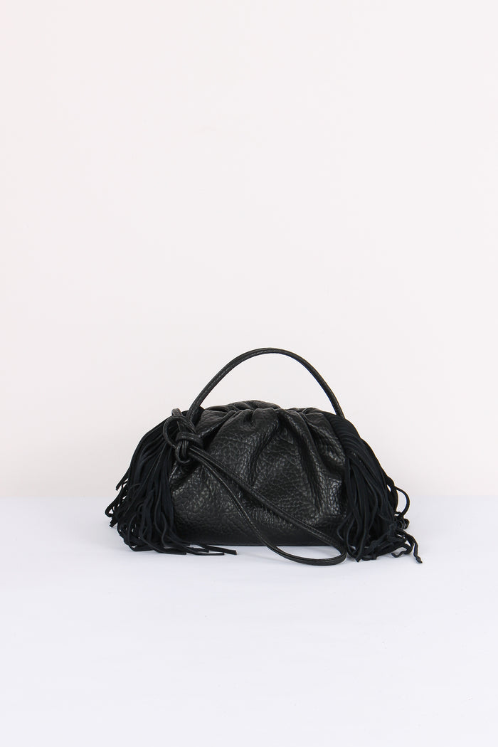 Borsa Souffle Frange Black-3