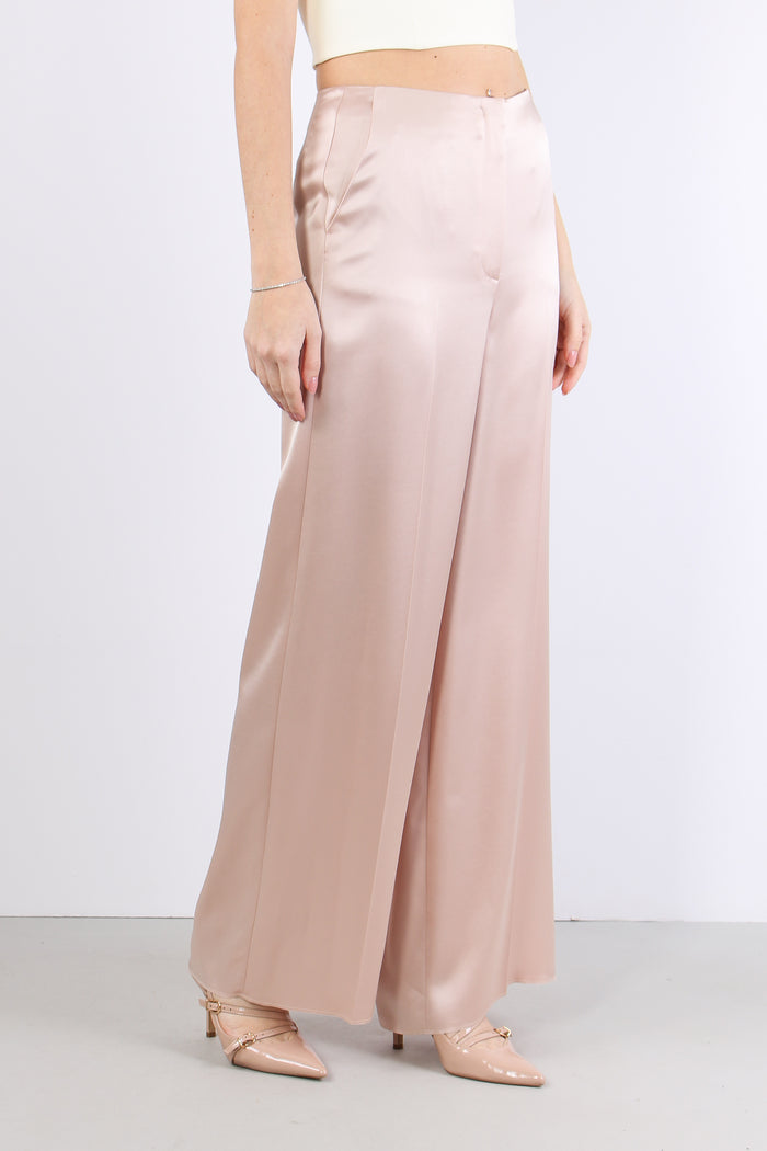 Limoncello Pantalone Satin Rosa Mogano-6