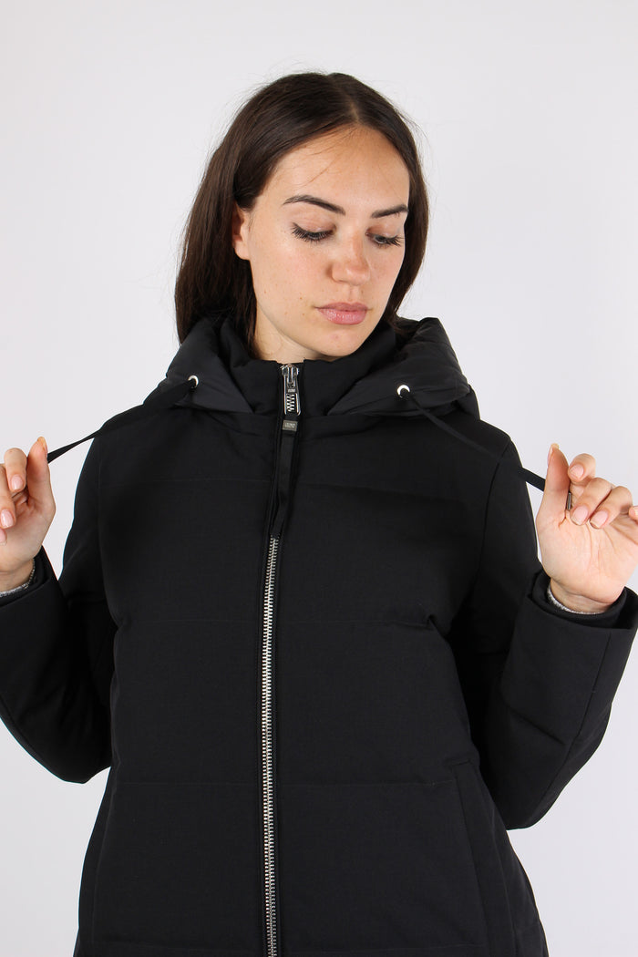 Giubbotto Corto Nero-5