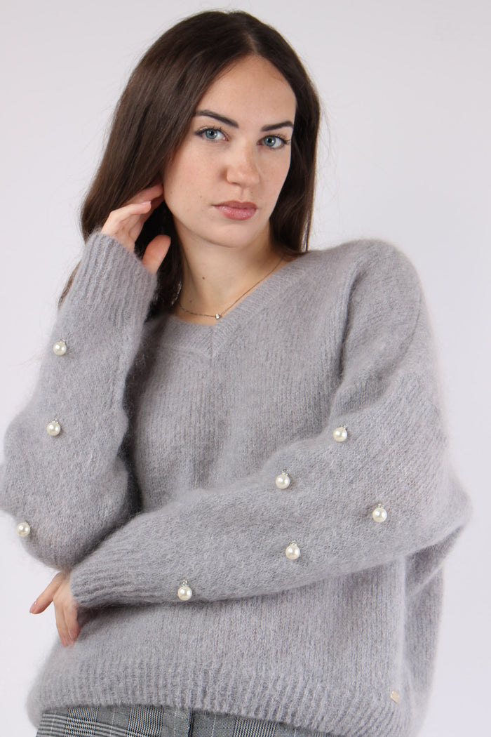 Maglia Manica Perle Ash-4