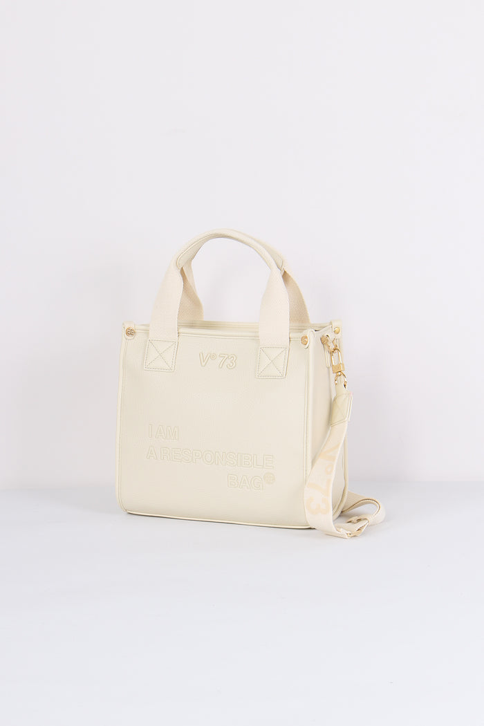 Responsability Now Mini Tote E Off White-2
