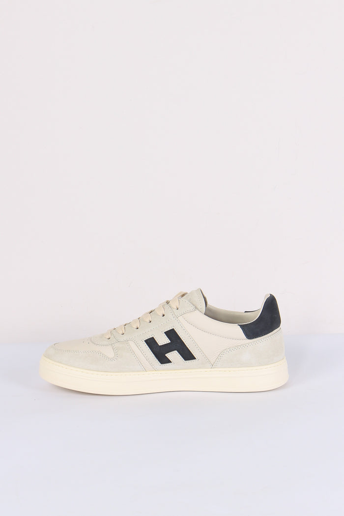 Sneakers H668 Allacciato H Banda Bianco-6