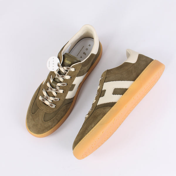 Sneaker Cool Camoscio Verde-2