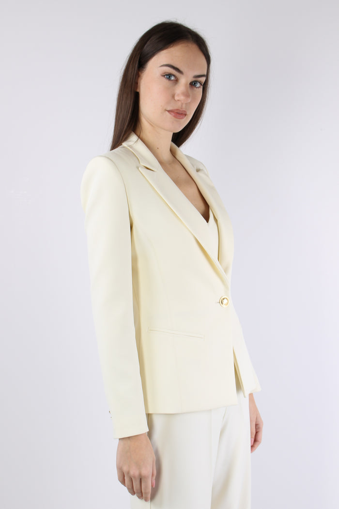 Giacca 1 Bottone Slim New Milk-7