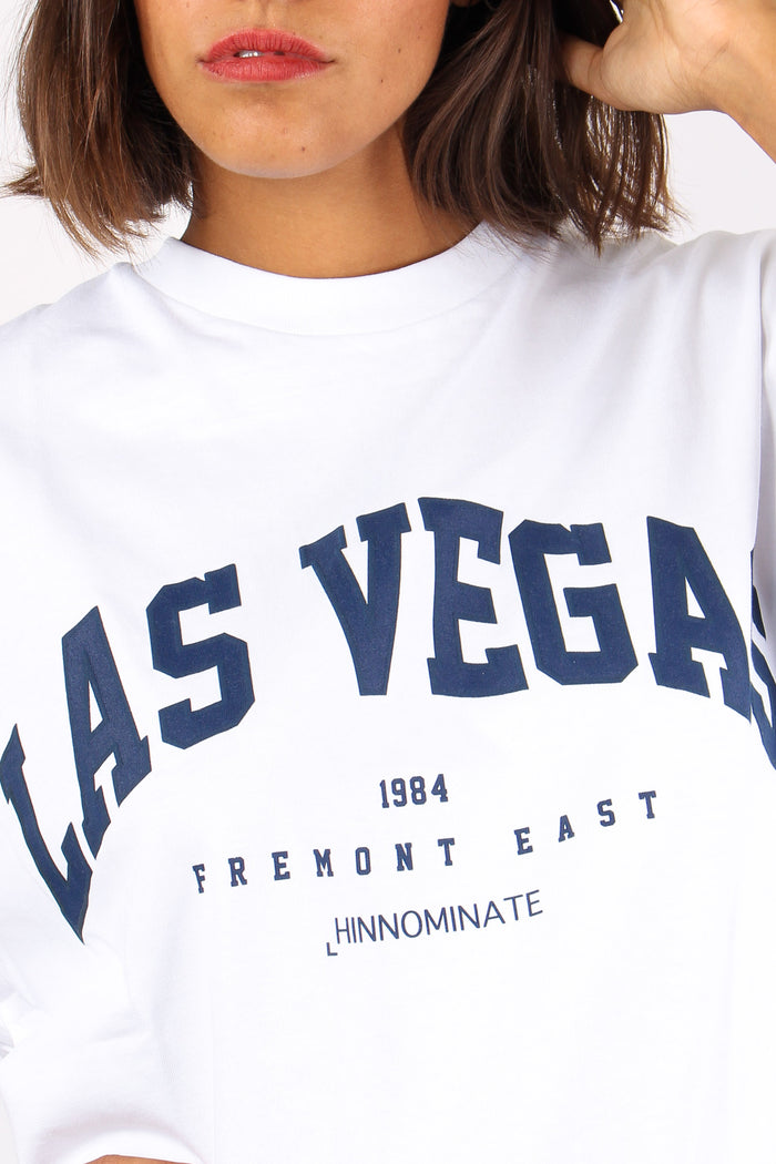 T-shirt Over Las Vegas Off White-6