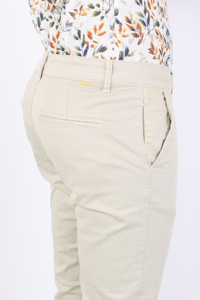 Pantalone Chino Slim Sabbia-7