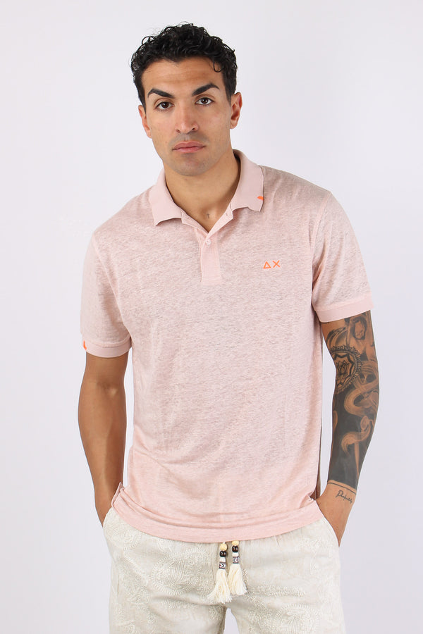Polo Jersey Lino Porcellana-2