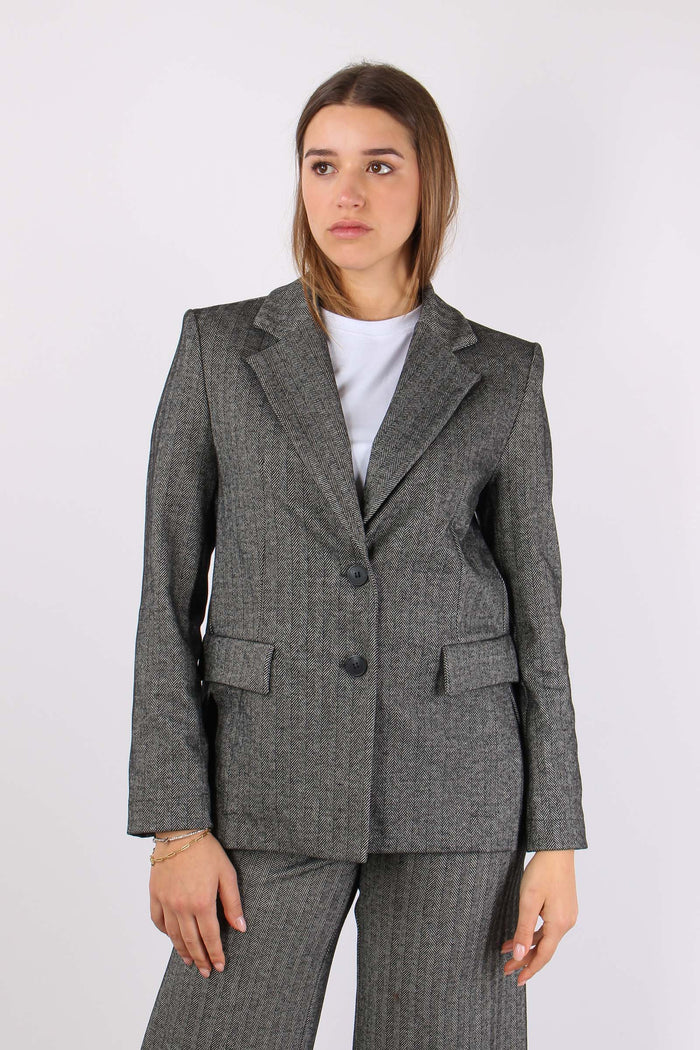 Giacca Spacchetti Resca Nero/grigio-3