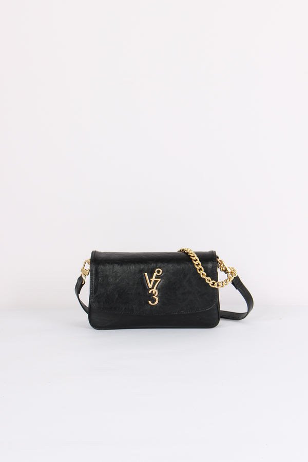 Louise Pochette Logo Nero