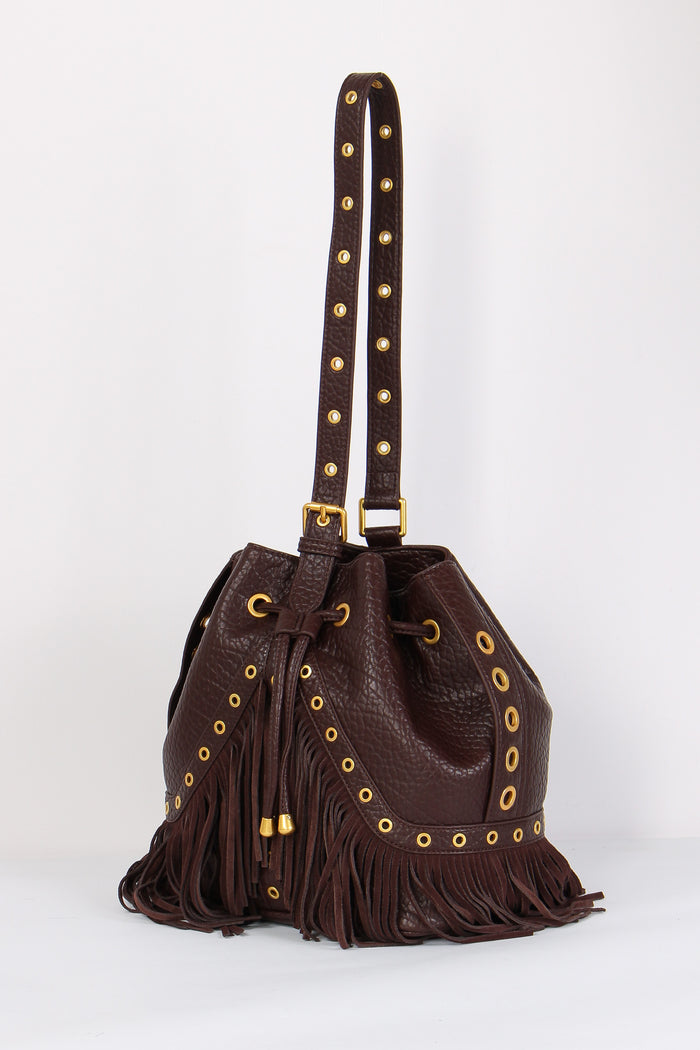 Secchiello Frange Occhiello Brown-2