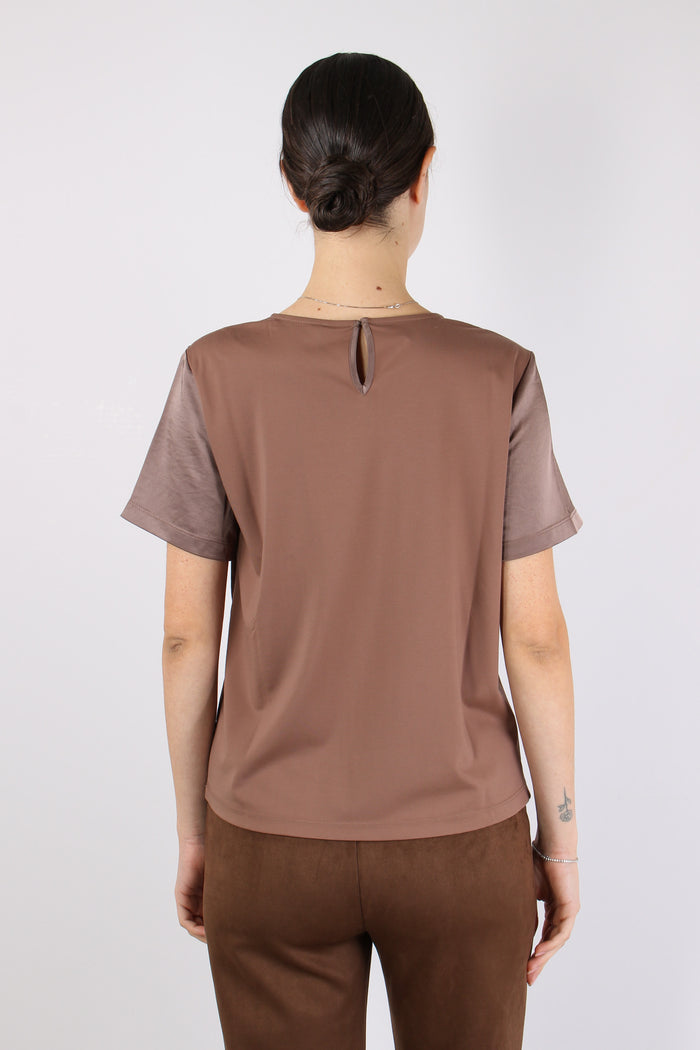 Gilbert Maglia  Mc Bimateriale Castagna-4