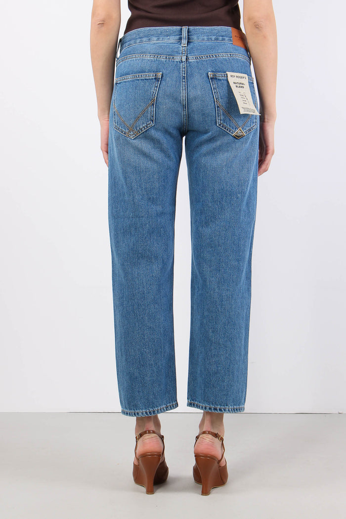 Denim Boyfriend Misto Canapa Denim Medio-5