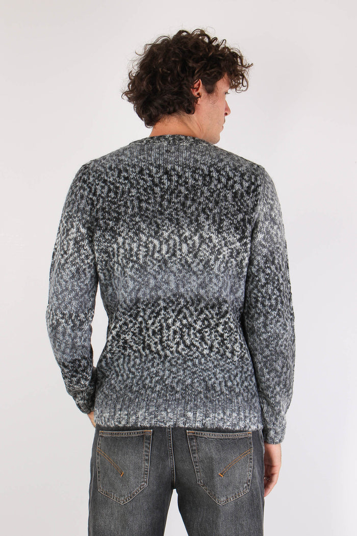 Maglia Misto Lana Alpaca Asphalt Grey-4