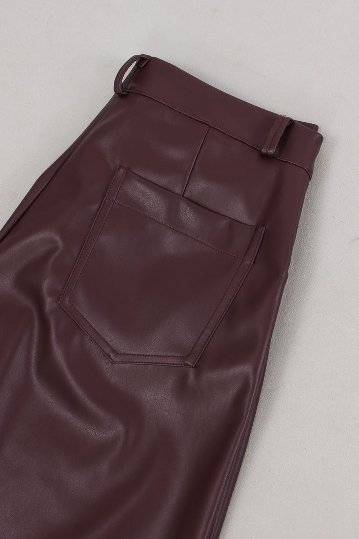 Bermuda 5 Tasche Ecopelle Bordeaux-7