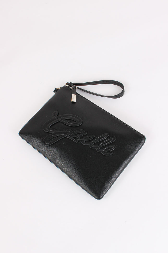 Busta Logo Corsivo College Nero-5