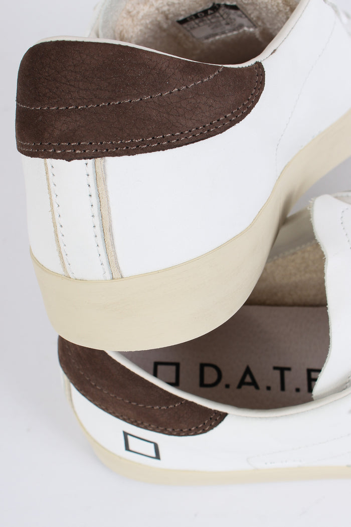 Sneaker Hill Low Calf White/brown-7