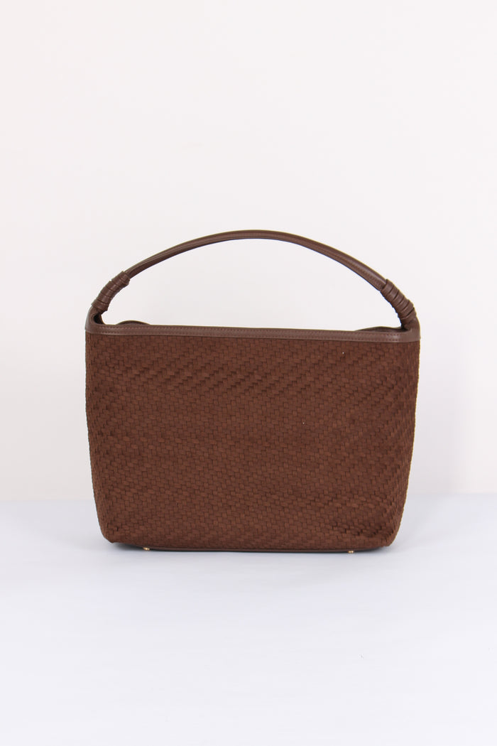 Zelda Pochette Intreccio Moro-3