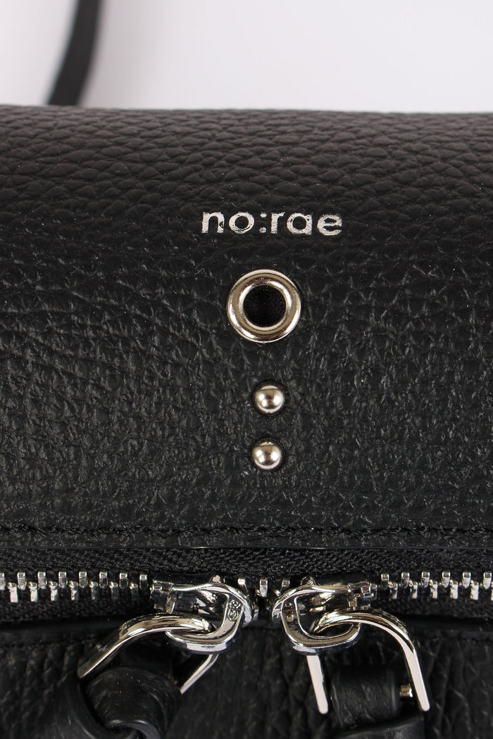 Metis Mini Bag  Bottalata Zip Frontale Black-7