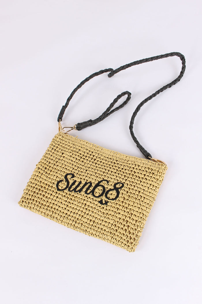 Pochette Rafia Beige-2