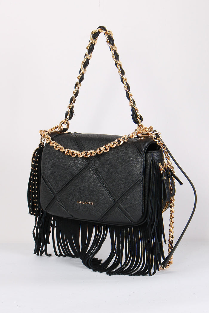 Tracolla  Frange Black-2