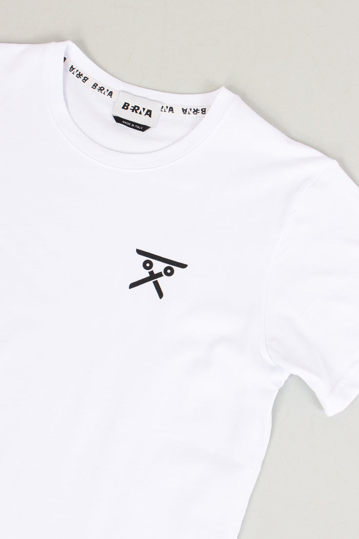 T-shirt Basica Bianco-5