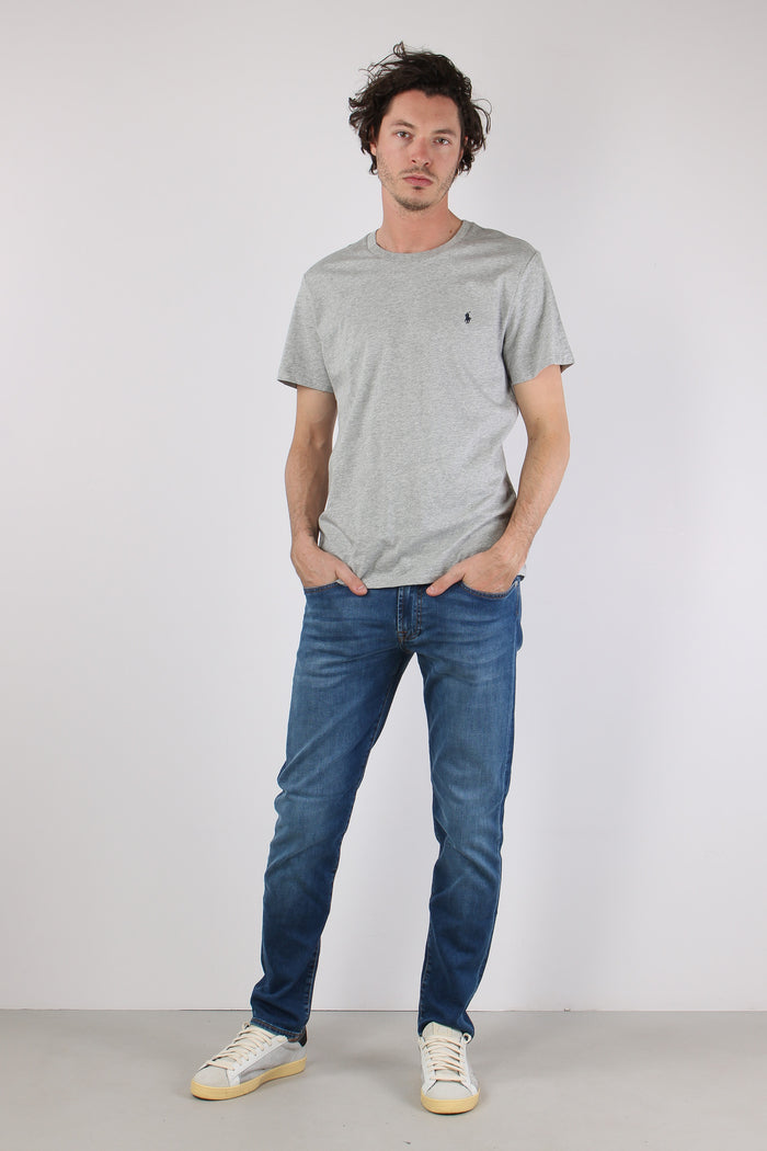 T-shirt Underwear Logo Andover Heather-5