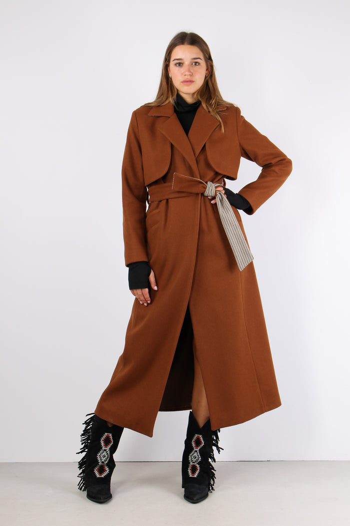 Cappotto Inserto Galles Cognac-4