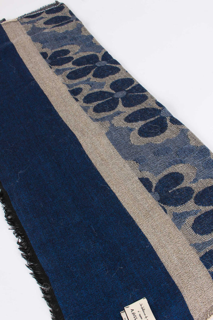 Sciarpa Fantasia Blu-5