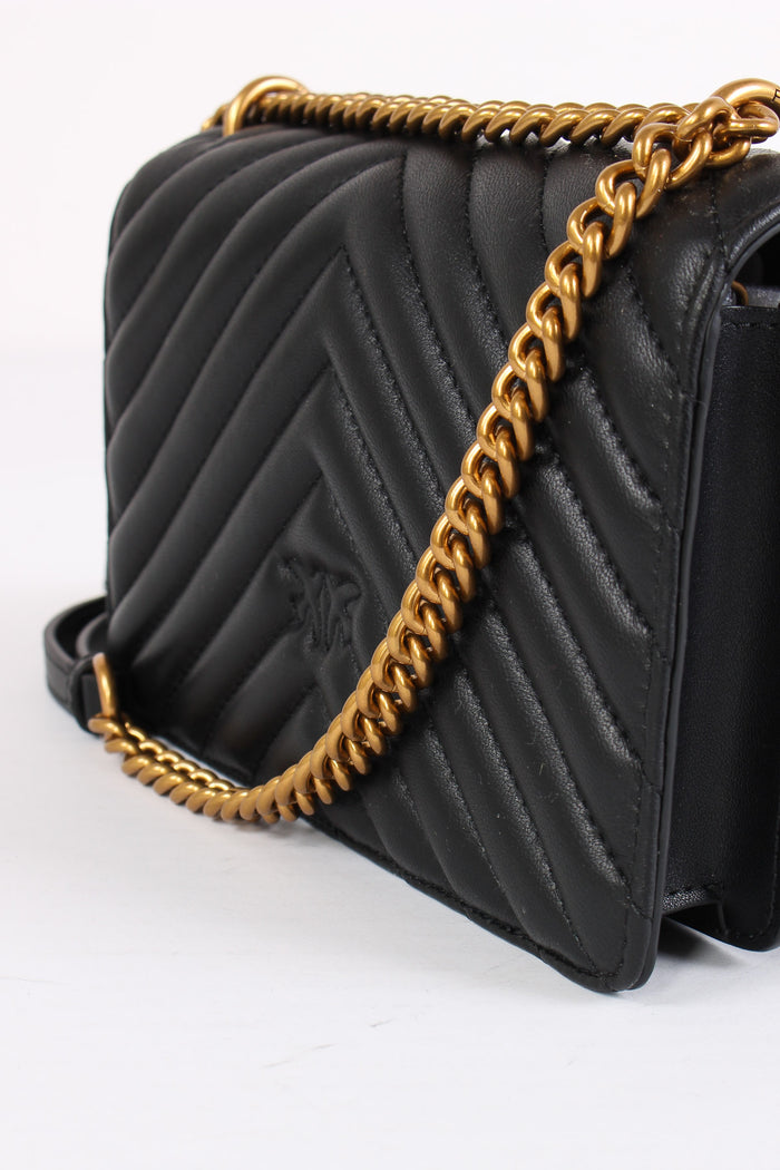 Tracollina Love One Mini Chevr Nero/gold-5