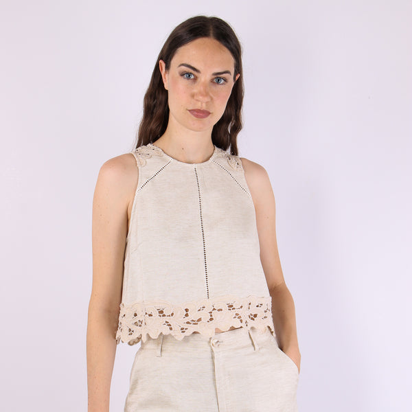 Top Fondo Macrame Ecru-2