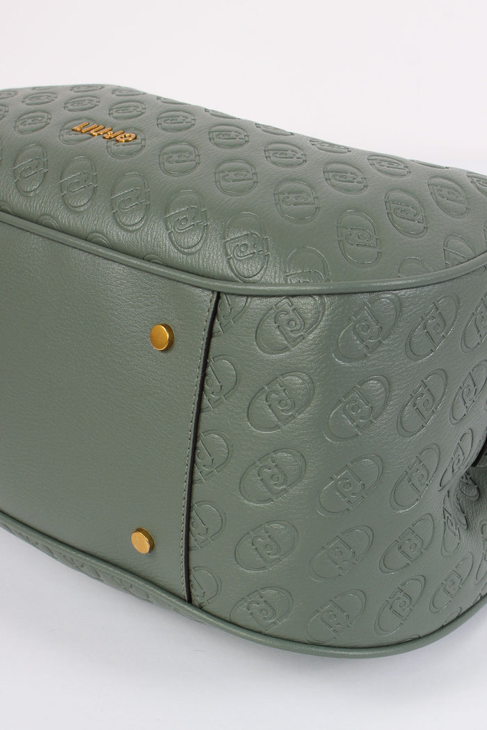 Borsa Hobo 3 Scomparti Dark Jade-7