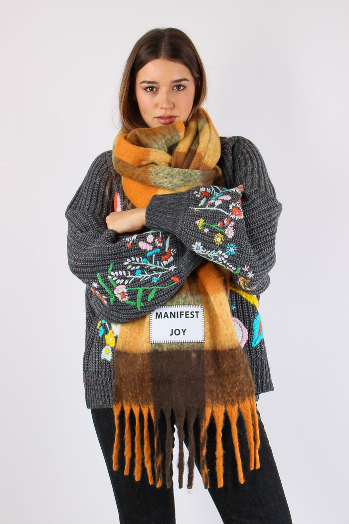 Sciarpa Manifest Joy Multicolor-5