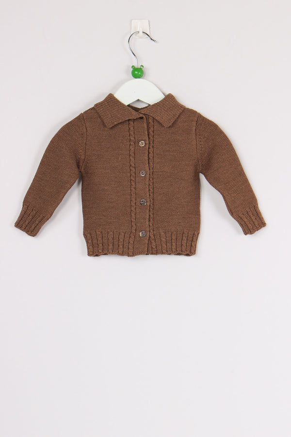 Pullover Polo Lana Merinos Caffe-2