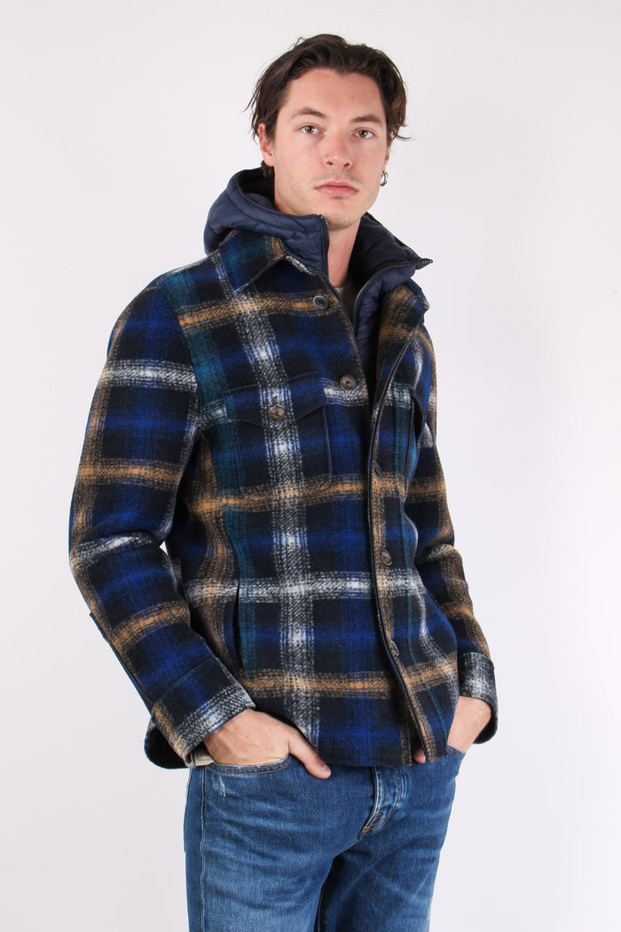 Giubbotto Camicia Pettorina Ny Blu-7