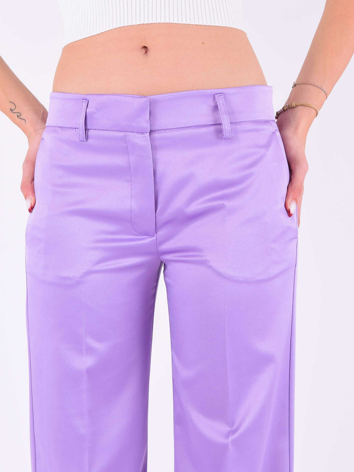 Pantalone Raso Palazzo Lilac-4