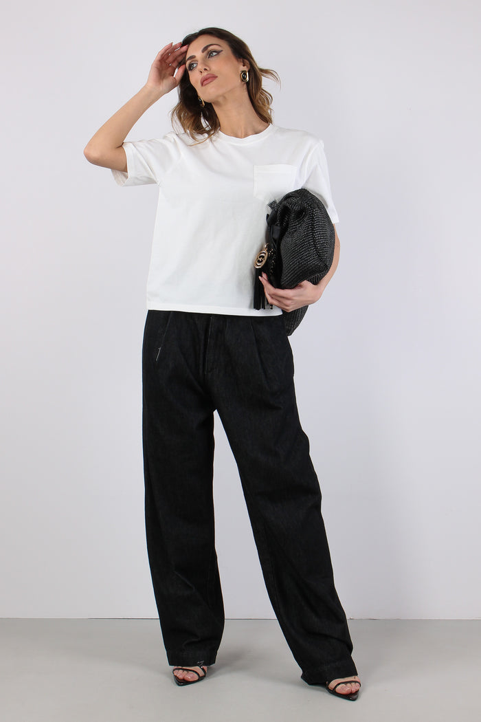 T-shirt Taschino Jersey White-3